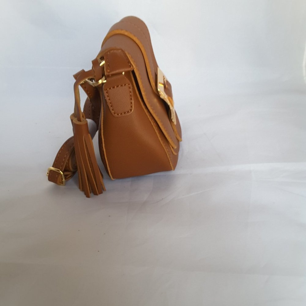 FAUX LEATHER CROSSBODY PURSE - Picture 3 of 5